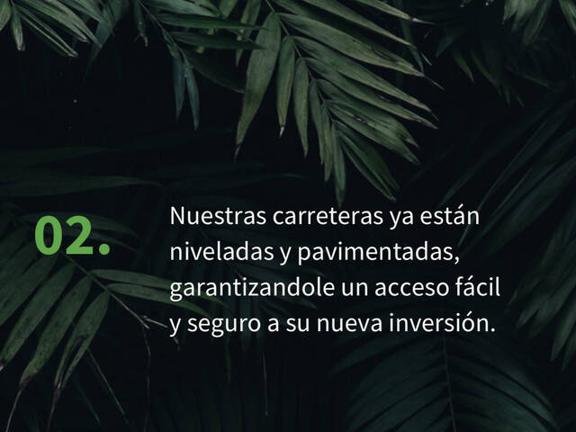 #TUL11 - Área para Venta en Tulum - QR