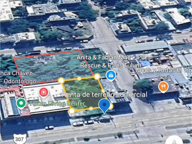 #T20 - Terreno para Renta en Tulum - QR